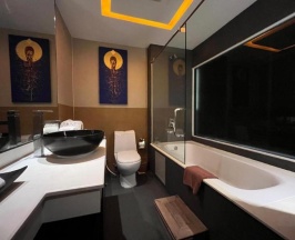 Двухместный номер Deluxe с видом на сад двуспальная кровать в R-Mar Resort and Spa