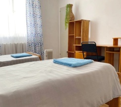 Двухместный номер Economy (2 отдельные кровати) в Cats&Beds hostel