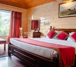 Двухместный номер Standard двуспальная кровать в Evaan Resorts Oakwood Hamlet Shoghi