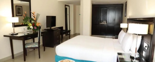 Двухместный номер Deluxe с видом на сад двуспальная кровать в Sierra Sharm El Sheikh Hotel