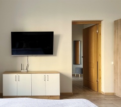 "Platinum" Однокомнатная квартира на набережной Невы (Метро Площадь Ленина/Новочеркасская, 5 минут на транспорте) в Rauktis apartments