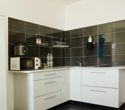 Четырёхместный коттедж с террасой  с видом на озеро в Rantala