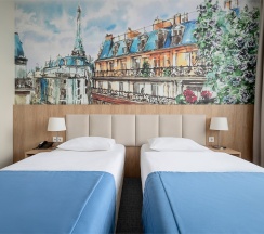 Стандартный двухместный номер с 2 раздельными кроватями в Европа