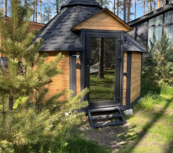 Коттедж с бассейном в Palasuomi