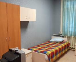 Кровать в 3-местном общем номере в Советская