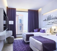 Люкс Prestige с 2 комнатами с видом на город в Mercure Barsha Heights
