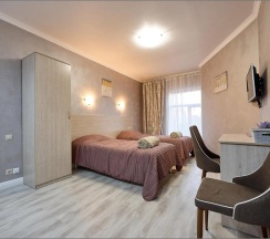 Номер стандарт с 2 односпальными кроватями в Sweet home Kamchatka