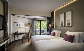 Двухместный номер Deluxe (2 отдельные кровати) в Anantara Riverside Bangkok Resort