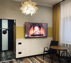 Двухместный люкс Premium с видом на город (двуспальная кровать) в Loft