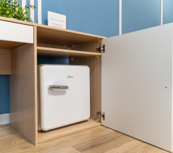 Стандарт Семейный с Большой Двуспальной кроватью и Двухъярусной кроватью в Домус.море