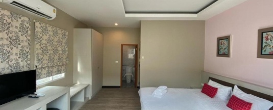Двухместная студия Deluxe двуспальная кровать в The Blue Pearl Kata Hotel