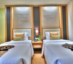 Двухместный номер Deluxe 2 отдельные кровати в ASHLEE Plaza Patong Hotel & Spa