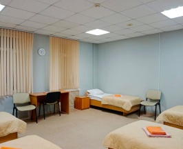 Кровать в 5-местном общем номере в Smart Hotel KDO Ярославль