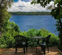 Двухместные апартаменты рядом с пляжем 2 отдельные кровати в Белая дача