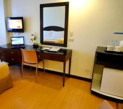 Одноместный номер Deluxe в Fersal Hotel Neptune Makati