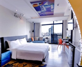 Двухместный номер Deluxe двуспальная кровать в Siam@Siam Design Hotel Pattaya