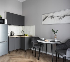 3-местные 2-комнатные апартаменты люкс с 1 двуспальной кроватью в Hugge Place