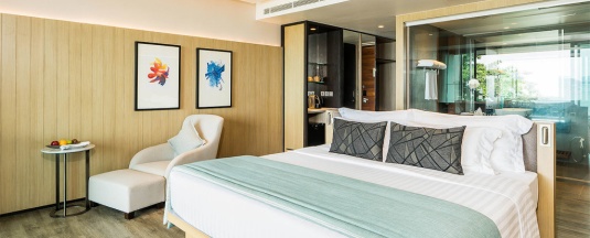 Двухместный номер Premier рядом с пляжем двуспальная кровать в My Beach Resort Phuket