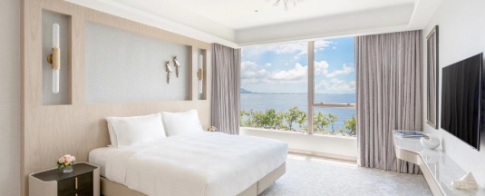 Двухместный люкс Verandah Panoramic двуспальная кровать в Hong Kong Gold Coast Hotel