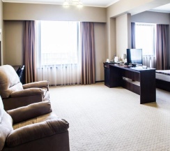 Двухместный люкс двуспальная кровать в Best Western Plus Atakent Park Hotel