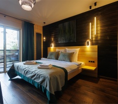 Super Лодж с 2 спальнями, баней и купелью, с видом на озеро в Пасторское озеро