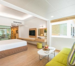 Одноместная вилла Deluxe 2 отдельные кровати в Chaba Cabana Beach Resort