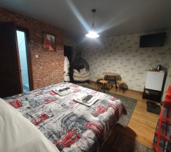 Двухместный люкс двуспальная кровать в Art House Hotel