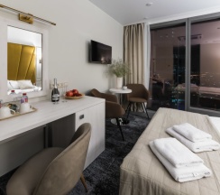 Стандарт для двоих в Федерации 53 этаж в Panorama city hotel
