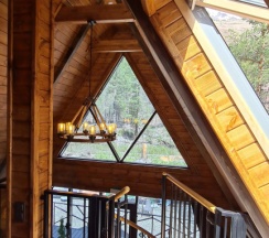 Двухместное семейное шале Superior (двуспальная кровать) в Eco village
