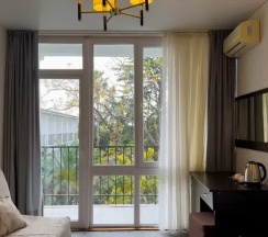 Двухместный номер Comfort с балконом 2 отдельные кровати в Жоэквара