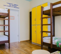 Кровать в 4, 6 или 8-местном общем номере (Кубрик) (общие удобства) в Fisch Herberg Сельдь Царский посол