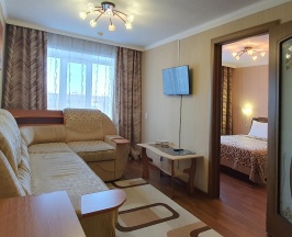 2-комнатный номер стандарт с 1 двуспальной кроватью в Советская Гавань