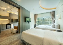 Семейный люкс с 2 комнатами в Qiu Hotel Sukhumvit