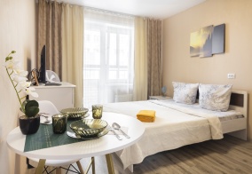 Апартаменты Апартаменты на Крупской 118, кв24 в Алтайском крае