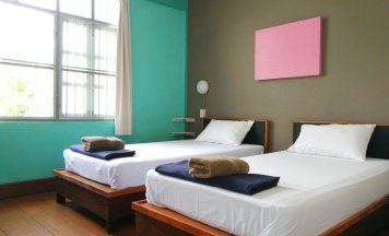 Двухместный номер Standard 2 отдельные кровати в 60 Bluehouse - Hostel
