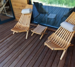 Мини-Барнхаус с видом на озеро в Река & Песок