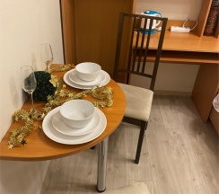 Двухместный номер с 1 двуспальной кроватью в Чижик-Пыжик