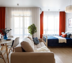 1-комнатные апартаменты студия в Rasko Home