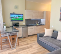 1-комнатные апартаменты улучшенные Sunny Svetlogorsk 13 с одной спальней в Sunny Svetlogorsk (Санни Светлогорск) на улице Верещагина