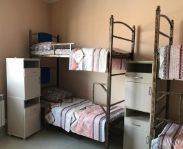 Кровать в общем номере в Bereke