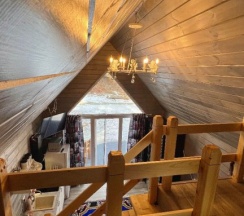 Четырёхместный коттедж с красивым видом из окна в Elki Domiki