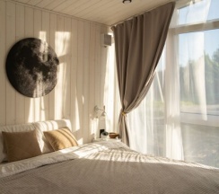 Космос - дача с телескопом, бочкой фурако и баней в Domingo Dacha