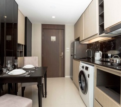 Апартаменты c 1 комнатой с балконом и с красивым видом из окна в Апартаменты Mida Grande Resort by NLA