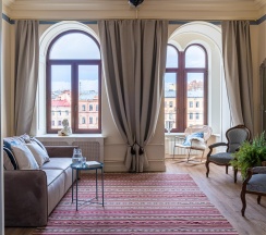 Апартаменты стандарт на набережной реки Фонтанки, 150 в D apartments