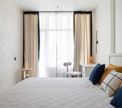 Двухкомнатные апартаменты LUX с одной спальней (2 этаж) в Real Apartments Sochi