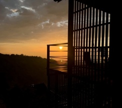 Шале с красивым видом из окна в SweeDom