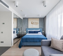 Студия Comfort с панорамным видом в Апарт-отель АпартАрбат