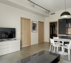 Family апартамент для 6-ти гостей с видом на город в Sv Loft Apart