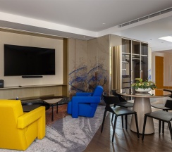 Номер Duplex двухуровневый - с двуспальной кроватью и раскладным диваном в Swissotel Resort Сочи Камелия