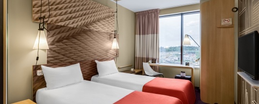 Номер Standard - с двумя односпальными кроватями в Ibis Москва